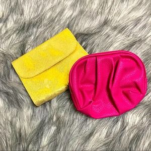 Bare Minerals Cosmetic Bags Bundle Pink and Gold